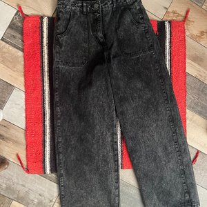 Nasty Gal Organic Cotton Black Skate Pants